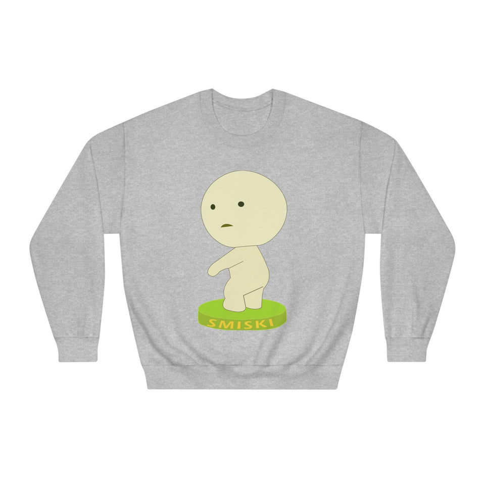 Smiski Graphic Crewneck Sweatshirt – Cozy Pullover Jumper