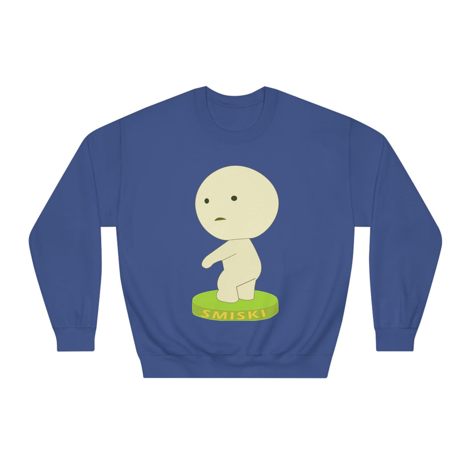 Smiski Graphic Crewneck Sweatshirt – Cozy Pullover Jumper