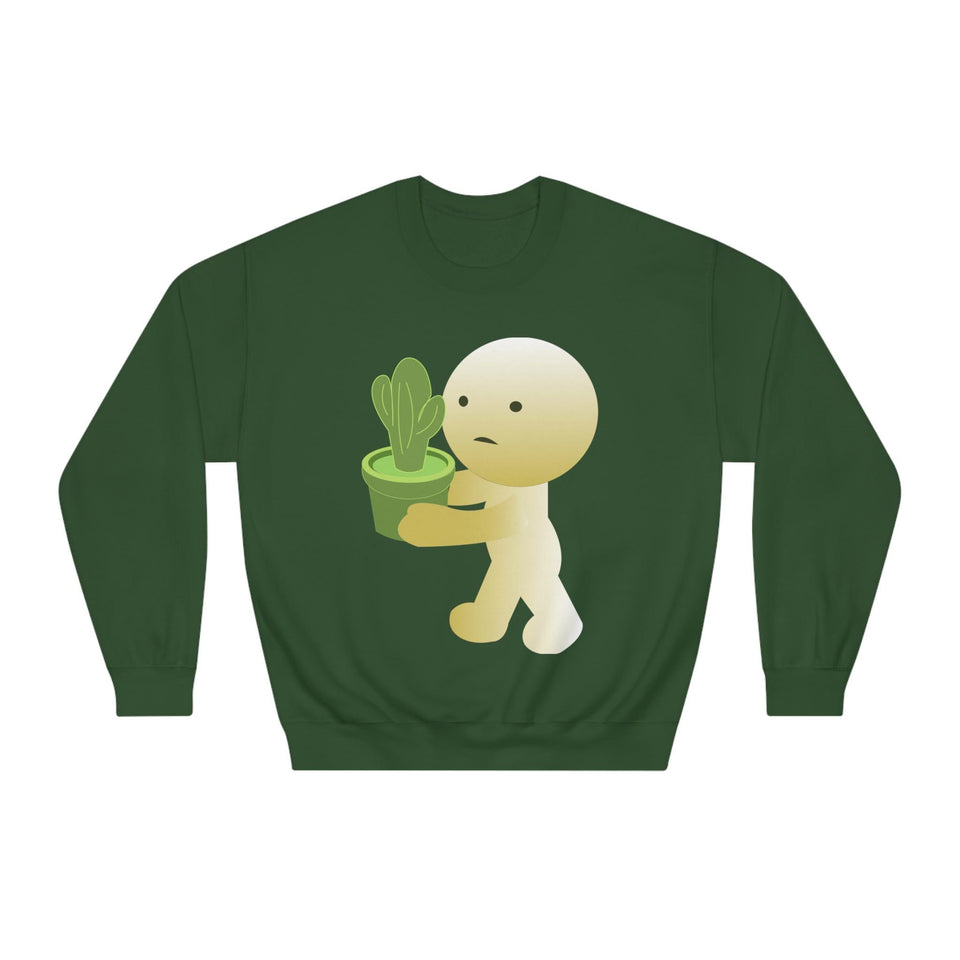 Smiski Design Crewneck Sweatshirt – Whimsical Unisex Jumper