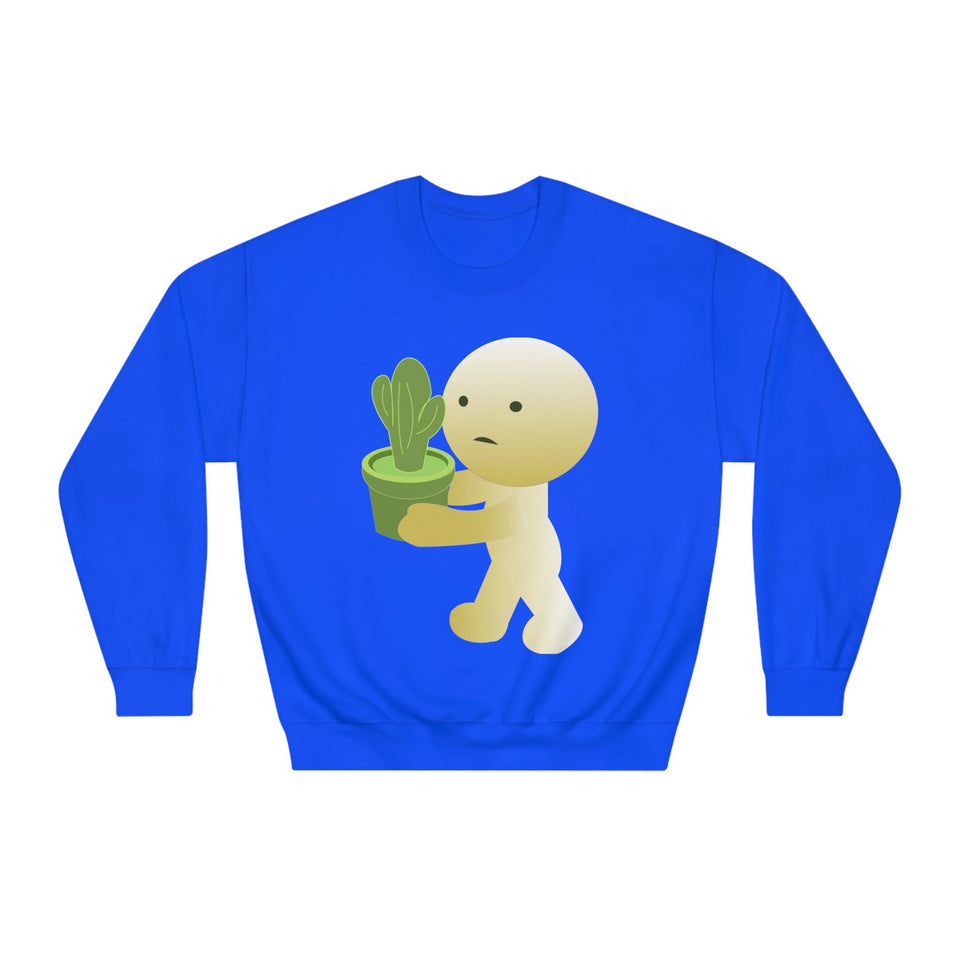 Smiski Design Crewneck Sweatshirt – Whimsical Unisex Jumper