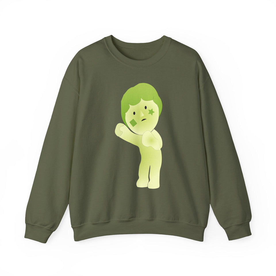 Smiski Graphic Crewneck Sweatshirt – Character Lounge Wear