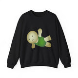 Smiski Crewneck Sweatshirt - Quirky Kawaii Design