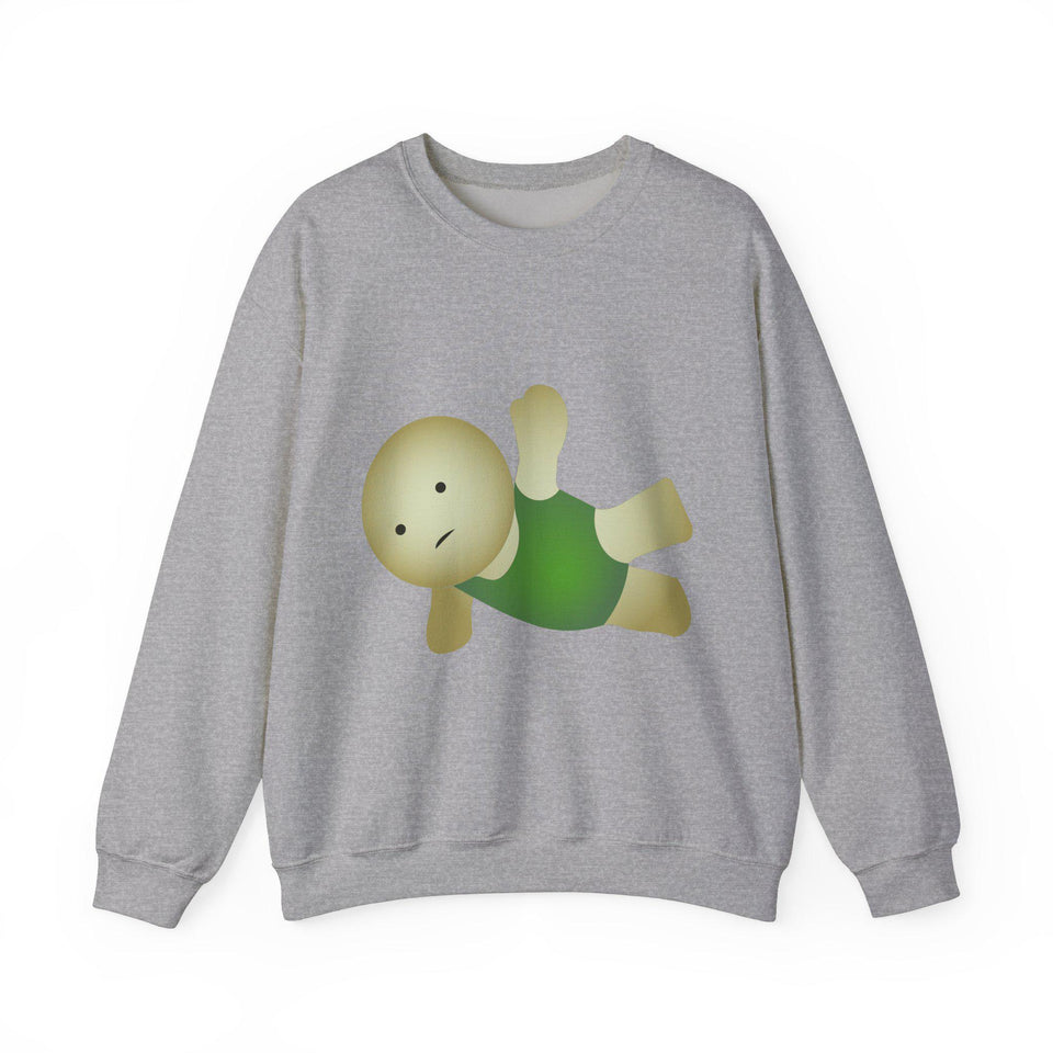 Smiski Crewneck Sweatshirt - Quirky Kawaii Design