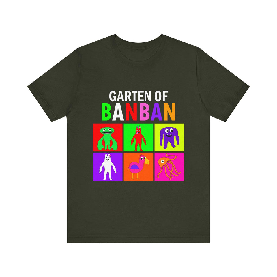 Rainbow Friends T-Shirt: Colorful Graphic Tee, Lightweight Cotton