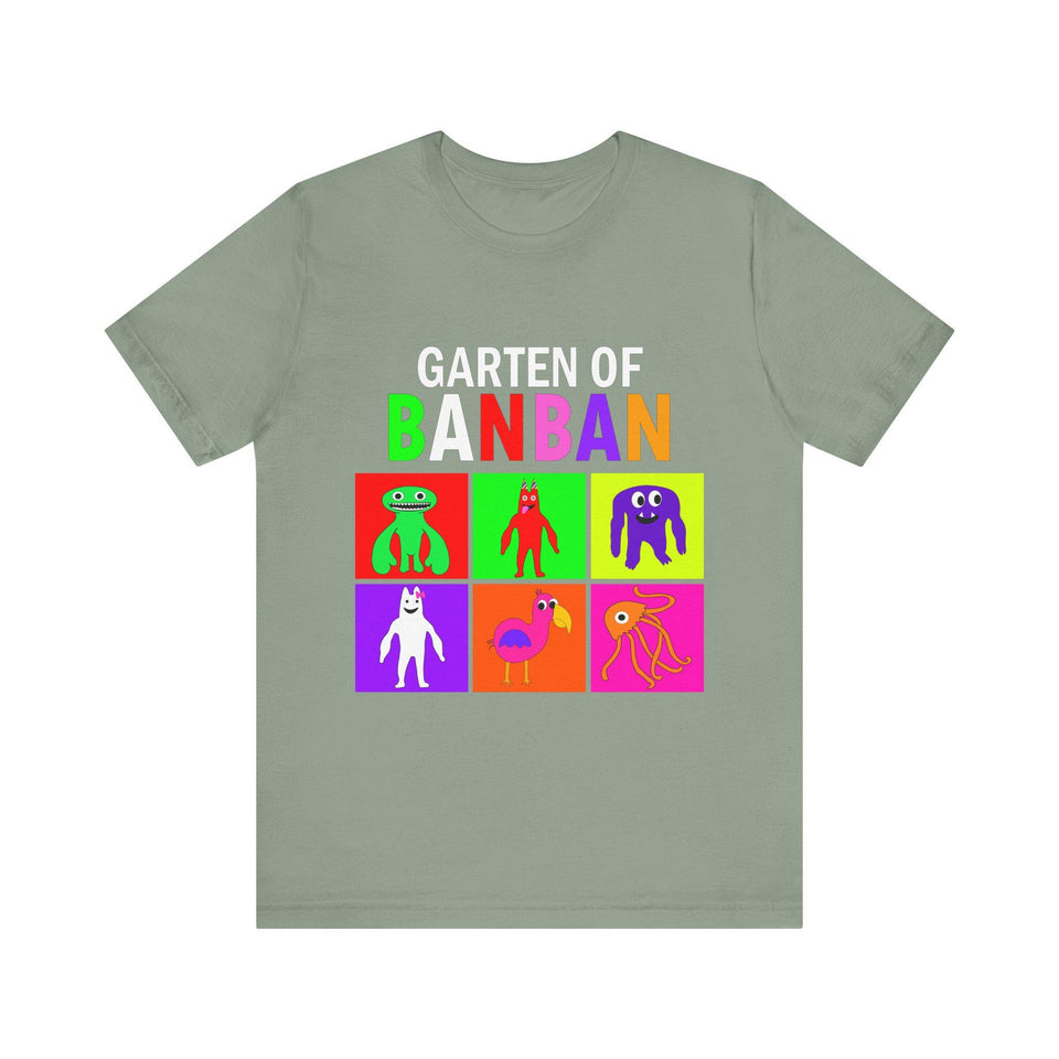 Rainbow Friends T-Shirt: Colorful Graphic Tee, Lightweight Cotton
