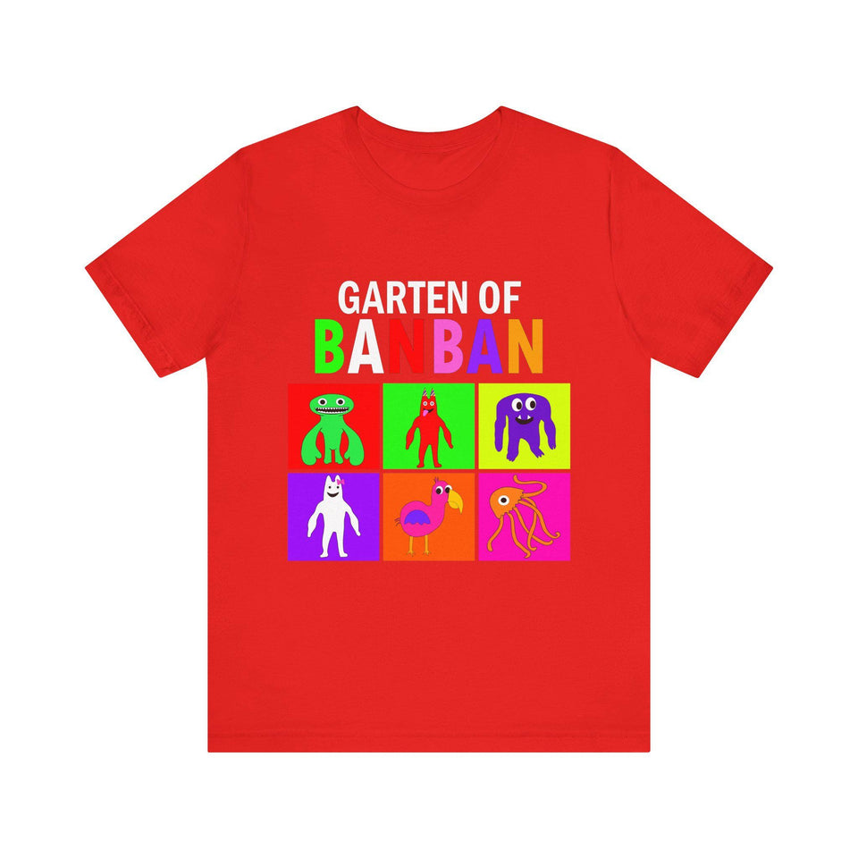 Rainbow Friends T-Shirt: Colorful Graphic Tee, Lightweight Cotton