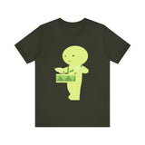 Smiski Drummer T-Shirt, Kawaii Cartoon Unisex Tee