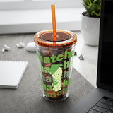 Smiski Tumbler, Kawaii Reusable Cup, Gift for Coffee Lovers