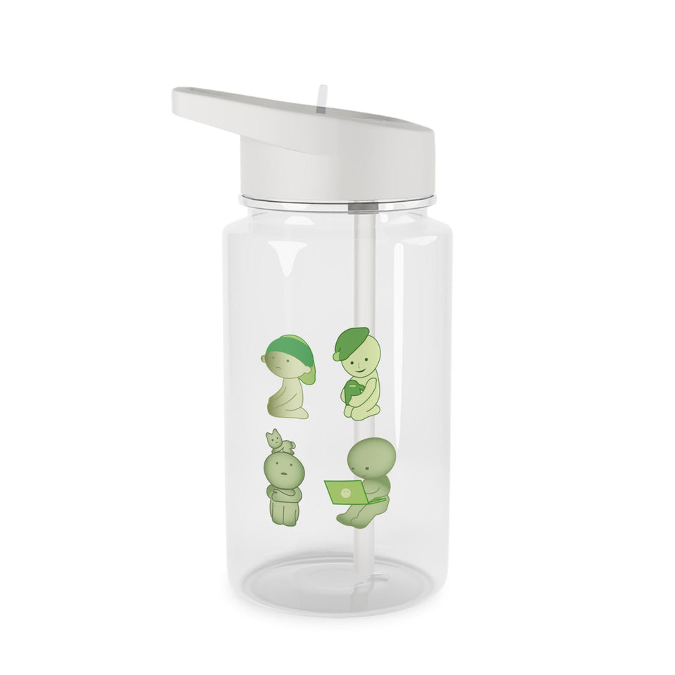 Smiski Design Tritan Water Bottle, BPA-Free Reusable Flask
