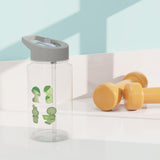 Smiski Design Tritan Water Bottle, BPA-Free Reusable Flask