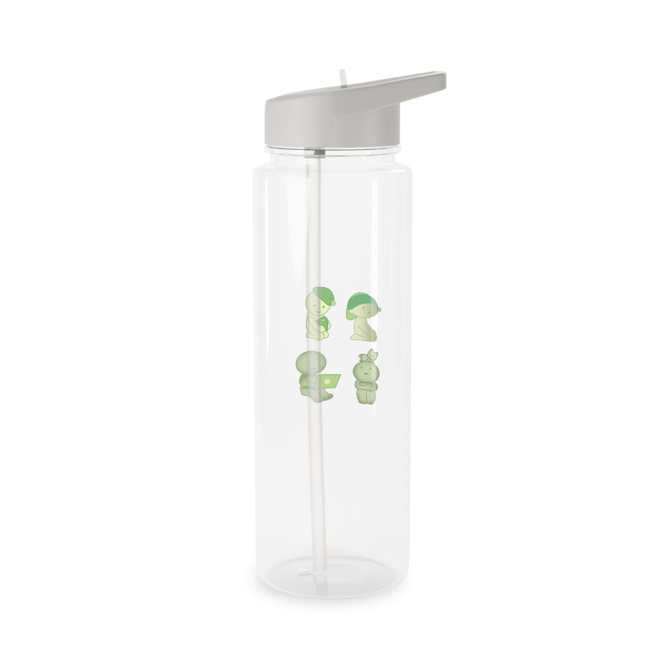 Smiski Design Tritan Water Bottle, BPA-Free Reusable Flask