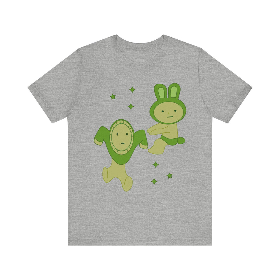 Smiski T-Shirt, Kawaii Cartoon Graphic Tee, Unique Japanese Apparel
