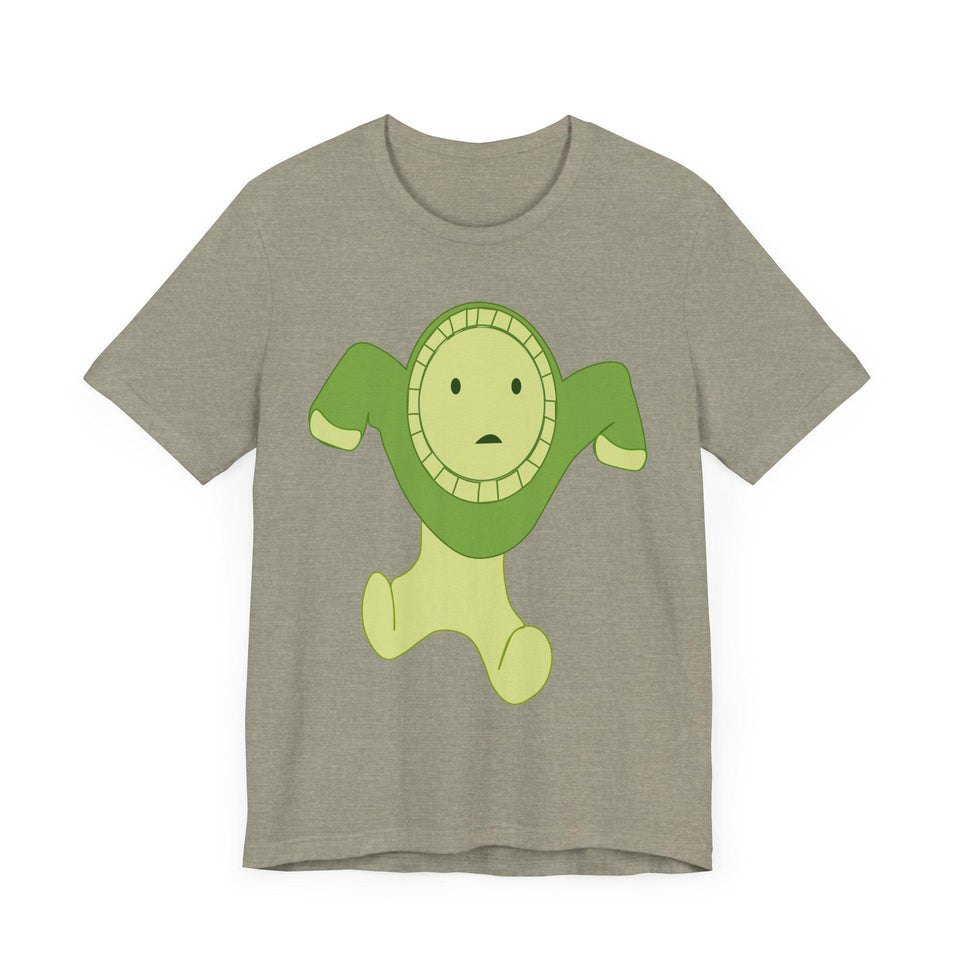 Smiski Graphic Tee: Glow in the Dark Cartoon Shirt