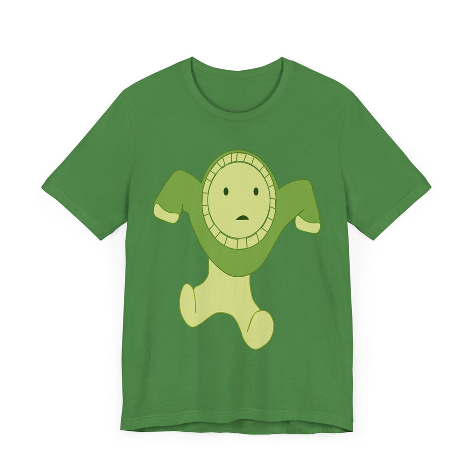 Smiski Graphic Tee: Glow in the Dark Cartoon Shirt
