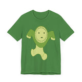 Smiski Graphic Tee: Glow in the Dark Cartoon Shirt