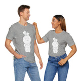 Smiski T-Shirt: Kawaii Ghost Anime Tee, Japanese Character Top