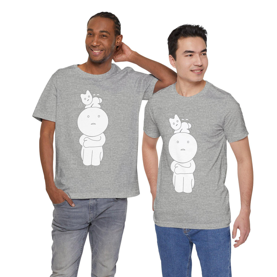 Smiski T-Shirt: Kawaii Ghost Anime Tee, Japanese Character Top