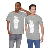 Smiski T-Shirt: Kawaii Ghost Anime Tee, Japanese Character Top