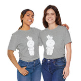 Smiski T-Shirt: Kawaii Ghost Anime Tee, Japanese Character Top