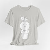 Smiski T-Shirt: Kawaii Ghost Anime Tee, Japanese Character Top