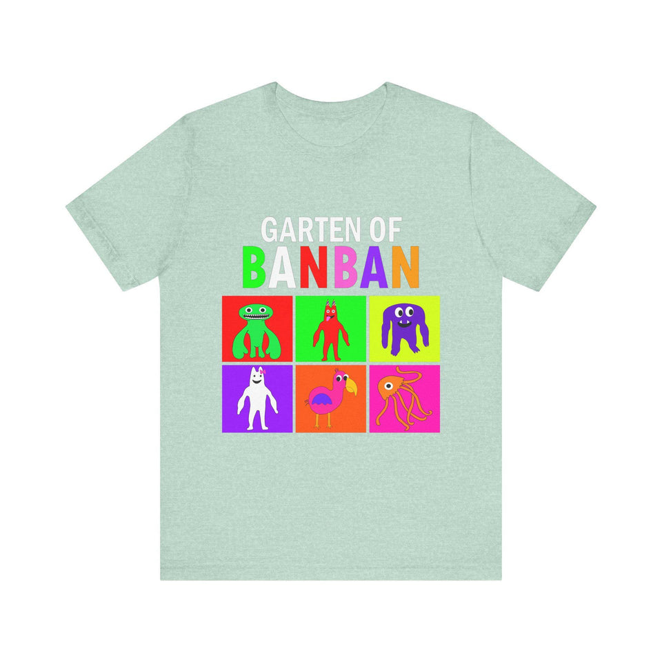 Rainbow Friends T-Shirt: Colorful Graphic Tee, Lightweight Cotton