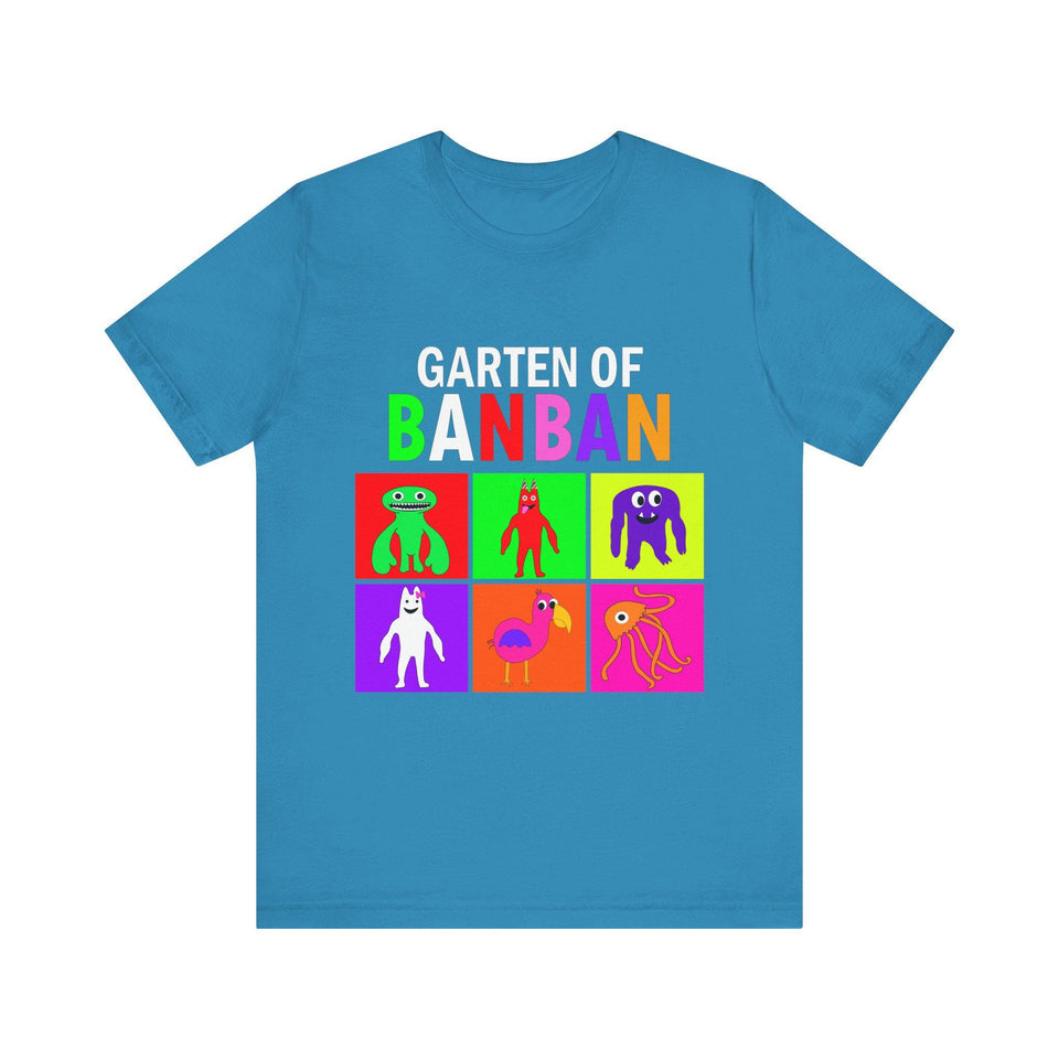 Rainbow Friends T-Shirt: Colorful Graphic Tee, Lightweight Cotton