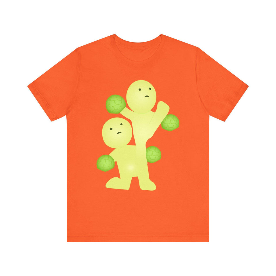 Smiski Graphic T-Shirt, Unisex Cotton Blend Tee, Playful Quirky Design