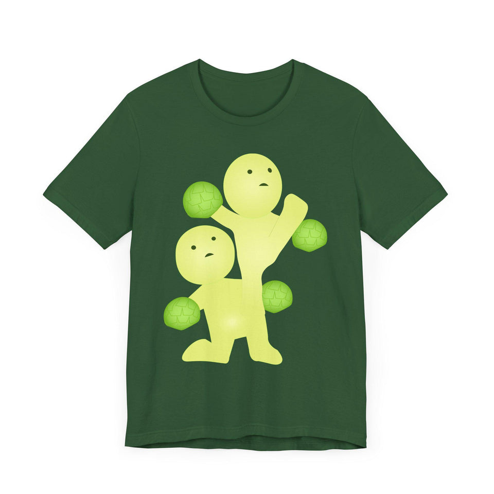 Smiski Graphic T-Shirt, Unisex Cotton Blend Tee, Playful Quirky Design