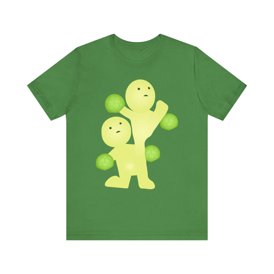 Smiski Graphic T-Shirt, Unisex Cotton Blend Tee, Playful Quirky Design