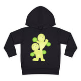 Smiski Toddler Fleece Hoodie, Cute Smiling Creature Design