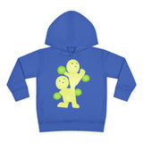 Smiski Toddler Fleece Hoodie, Cute Smiling Creature Design