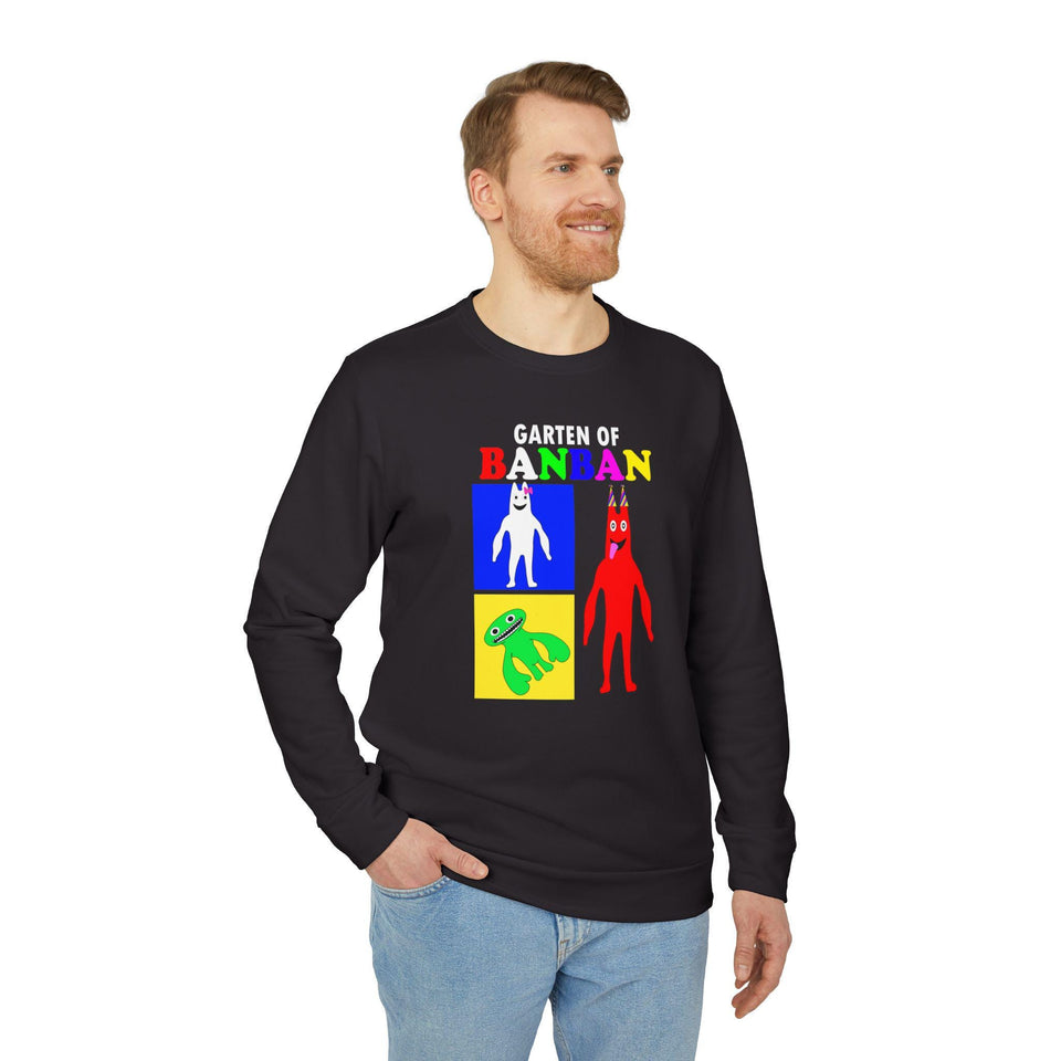 Garten of Banban Fleece Sweatshirt, Unisex Crewneck
