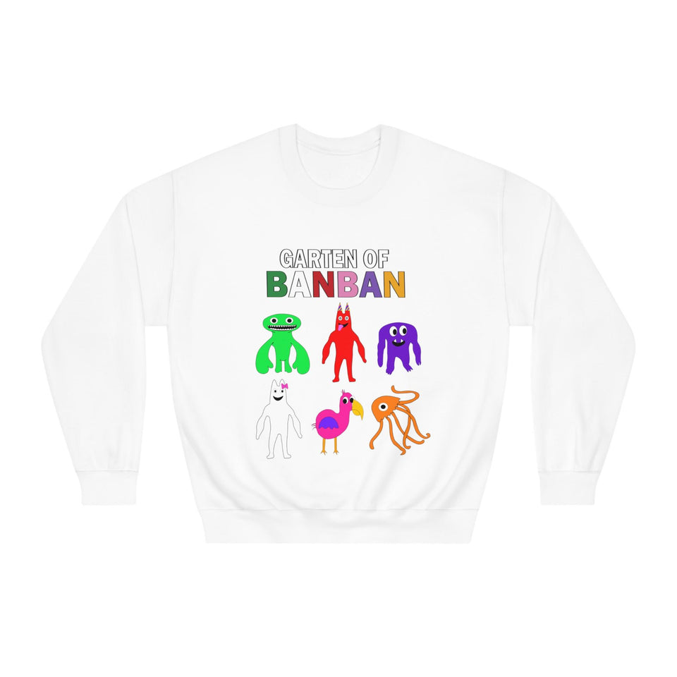 Garten of Banban Sweatshirt: Funny Cartoon Characters Pullover