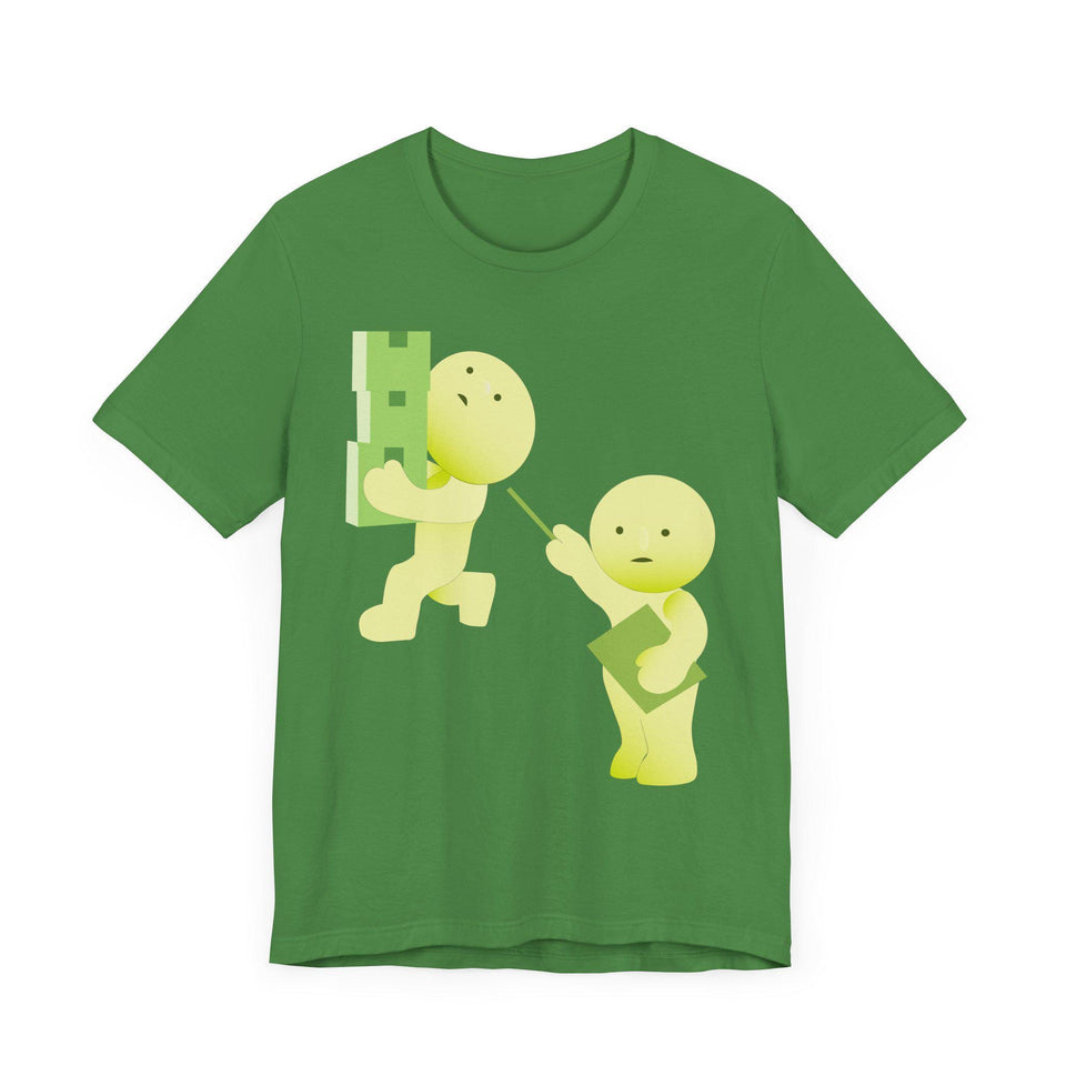 Smiski T-Shirt, Kawaii Cartoon Graphic Tee, Japanese Toy Gift