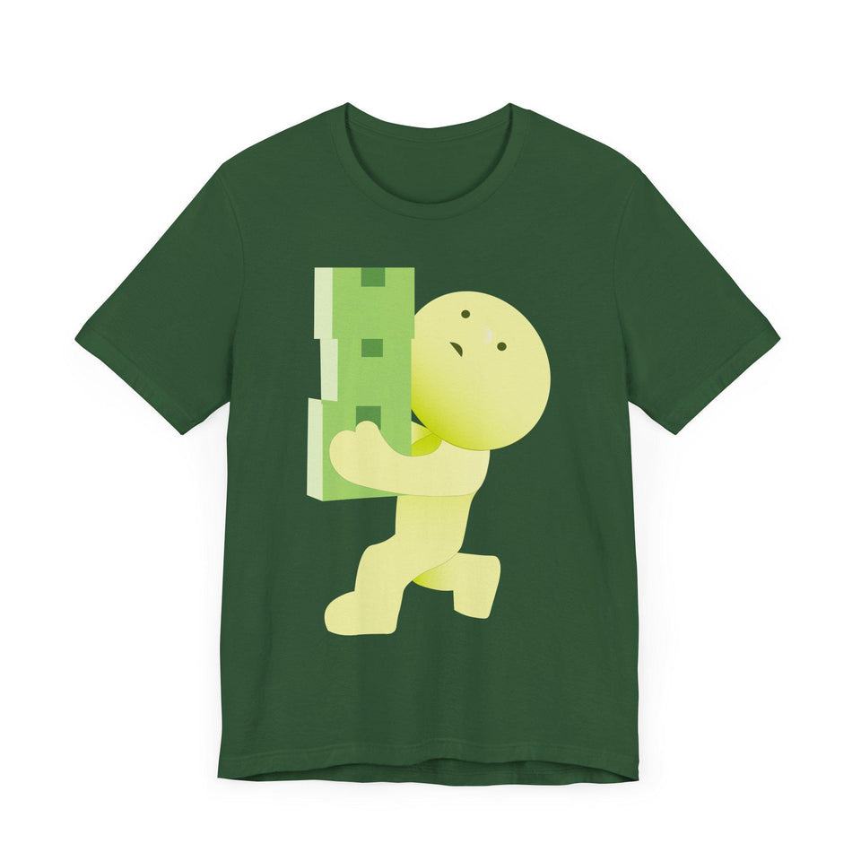 Smiski Graphic Tee – Quirky Kawaii Design, Unisex Short Sleeve Shirt