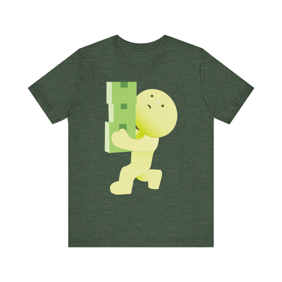Smiski Graphic Tee – Quirky Kawaii Design, Unisex Short Sleeve Shirt