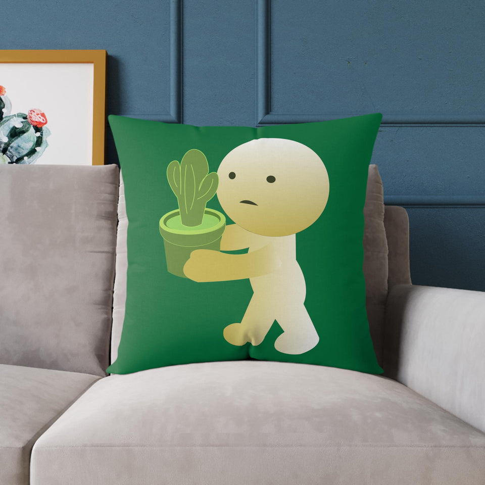 Smiski Design Throw Cushion, Nursery Decoration, Japanese Character Pillow