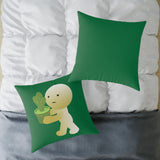 Smiski Design Throw Cushion, Nursery Decoration, Japanese Character Pillow