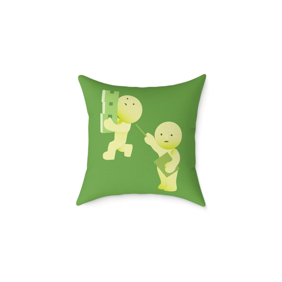 Smiski Poly Canvas Pillow: Whimsical Home Decor Accent