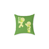 Smiski Poly Canvas Pillow: Whimsical Home Decor Accent