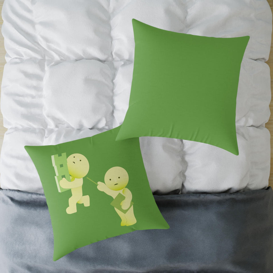 Smiski Poly Canvas Pillow: Whimsical Home Decor Accent
