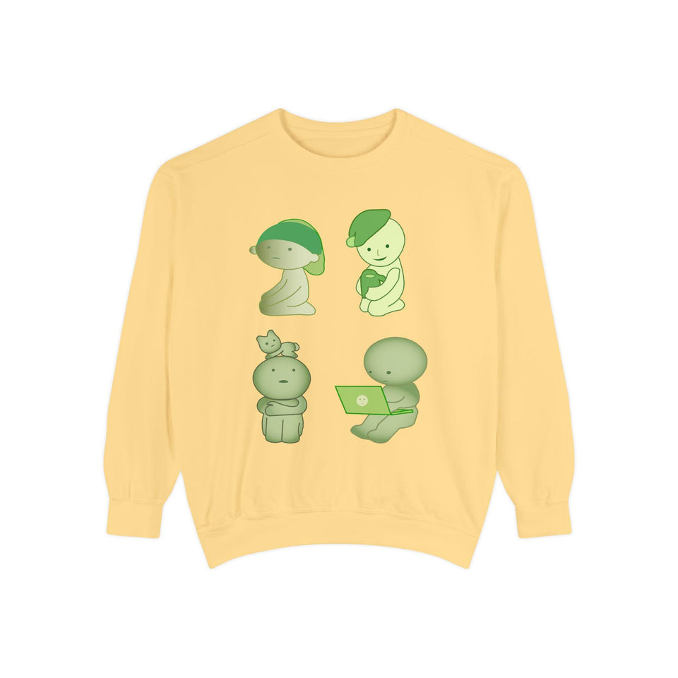 Smiski Sweatshirt: Cozy Cotton-Blend Jumper for Smiski Fans