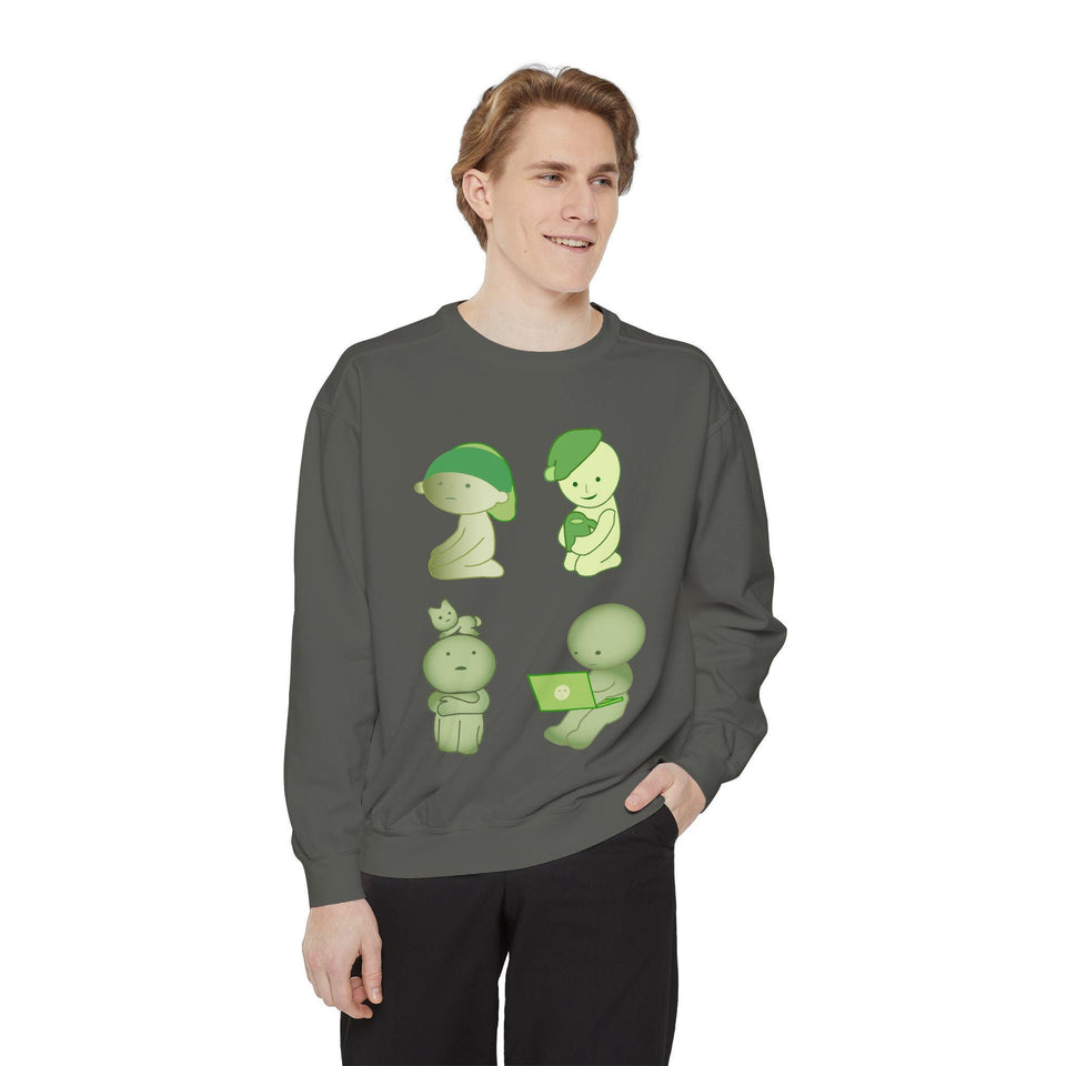 Smiski Sweatshirt: Cozy Cotton-Blend Jumper for Smiski Fans