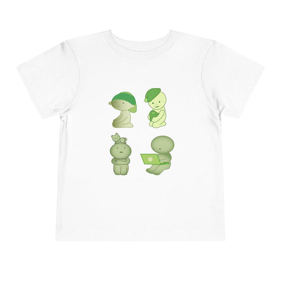 Smiski Graphic Toddler Tee - Short Sleeve Shirt