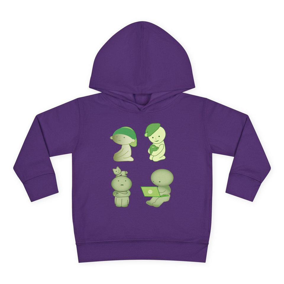 Smiski Toddler Fleece Hoodie, Character Pullover