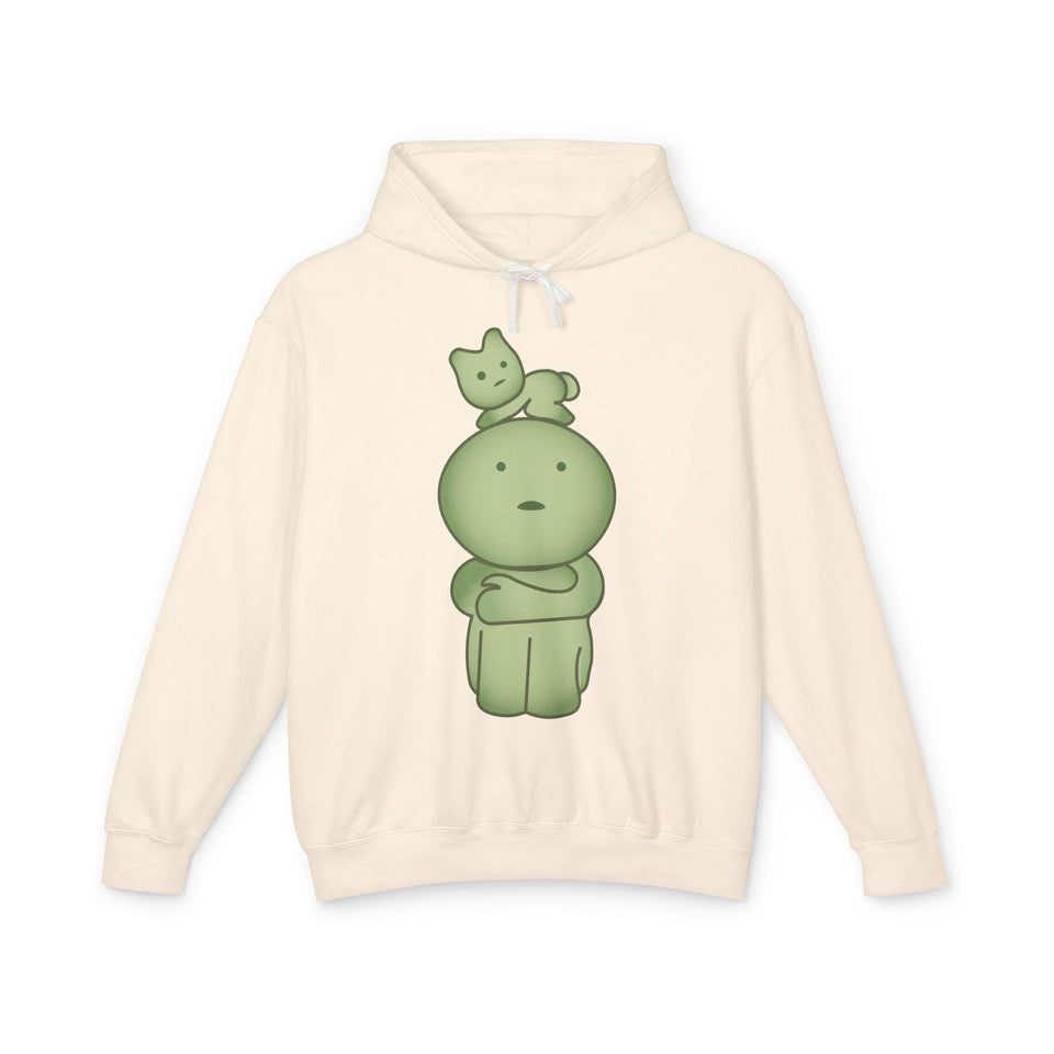 Smiski Hoodie, Cartoon Character Pullover, Relaxed Fit