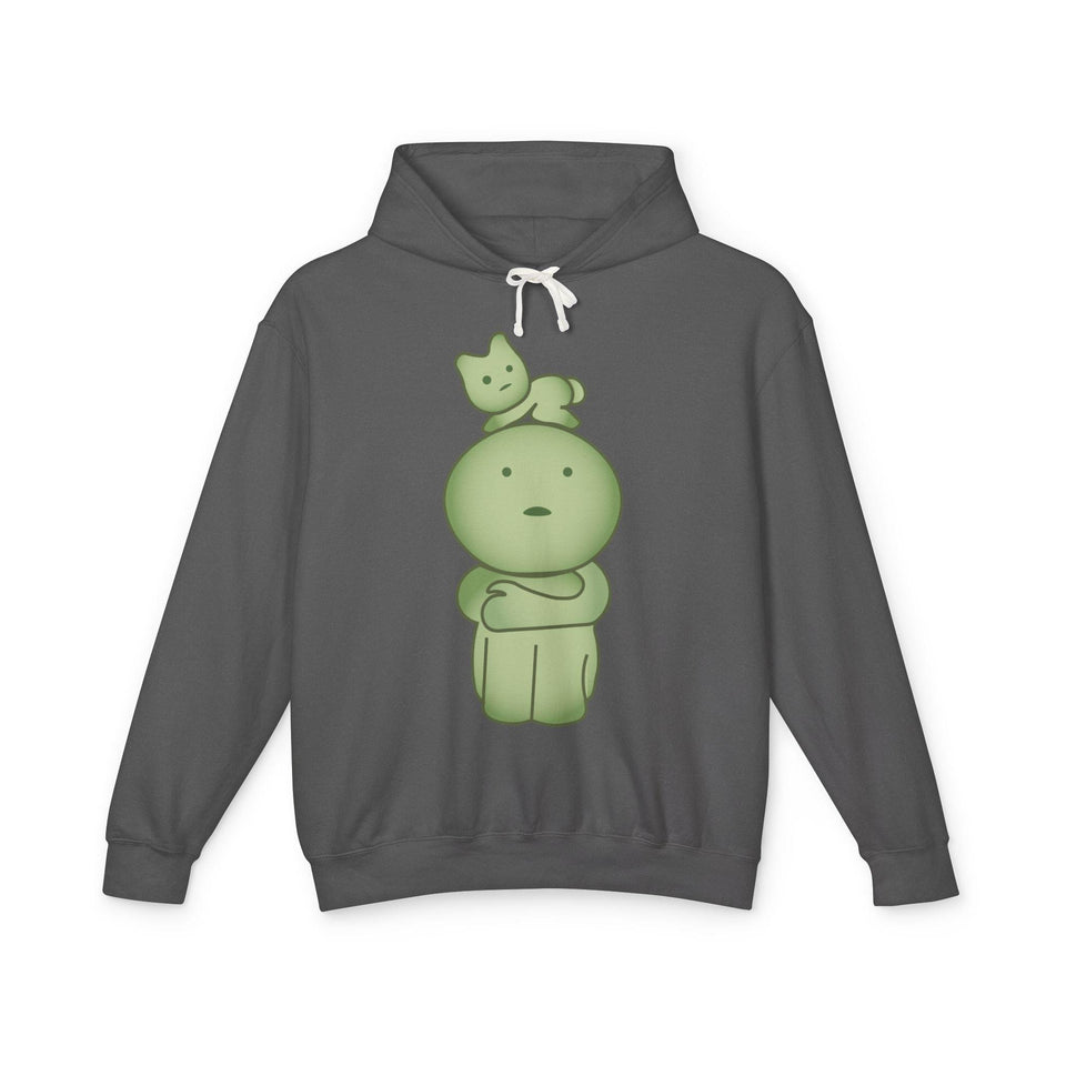 Smiski Hoodie, Cartoon Character Pullover, Relaxed Fit