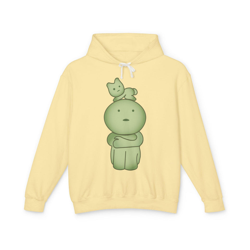 Smiski Hoodie, Cartoon Character Pullover, Relaxed Fit