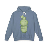 Smiski Hoodie, Cartoon Character Pullover, Relaxed Fit