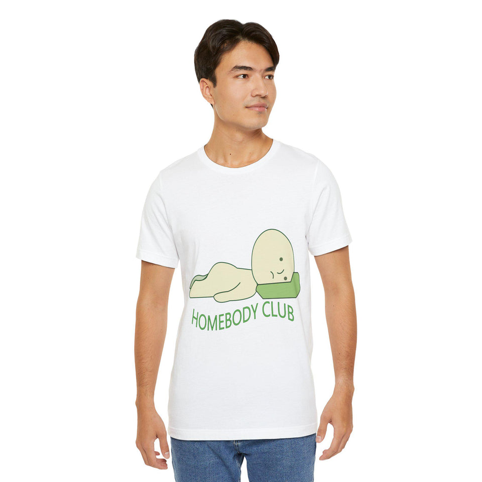 Smiski Homebody Club Graphic Tee | Kawaii Lounge T-Shirt